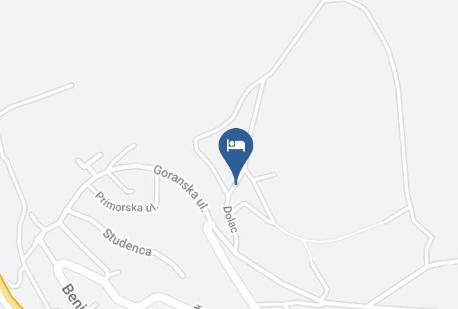 Crikvenica - Ferienwohnungen Andrej Maps
