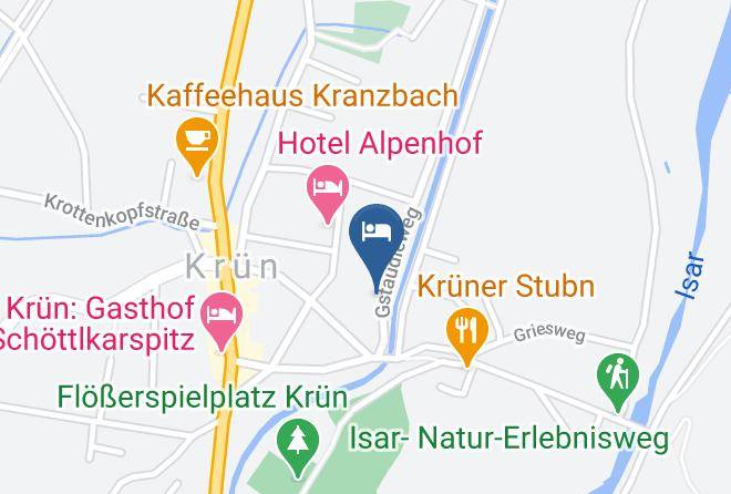 Garmisch Partenkirchen - Ferienwohnungen Arnspitz Maps