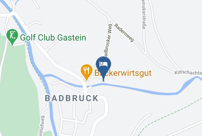 Sankt Johann Im Pongau - Ferienwohnungen Badbruckerweg Maps