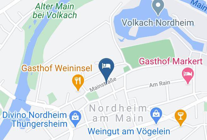 Kitzingen - Ferienwohnungen Bauerlein Maps