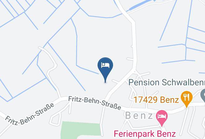 Vorpommern Greifswald - Ferienwohnungen Benz Maps