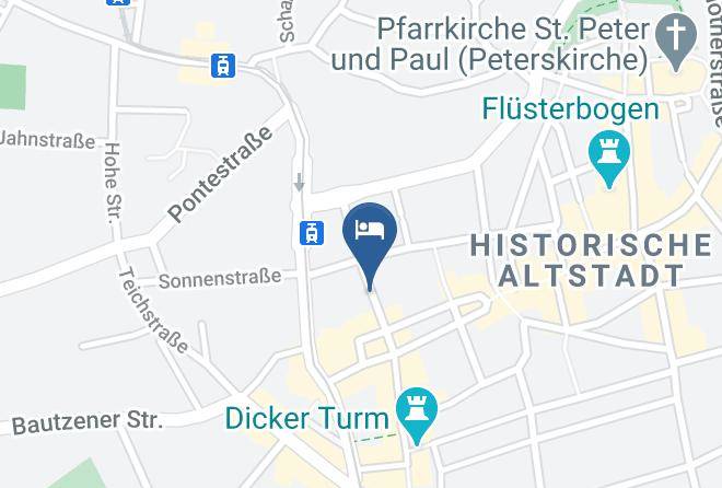 Gorlitz - Ferienwohnungen Breite Strase Maps