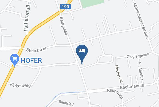 Dornbirn - Ferienwohnungen Christine Maps