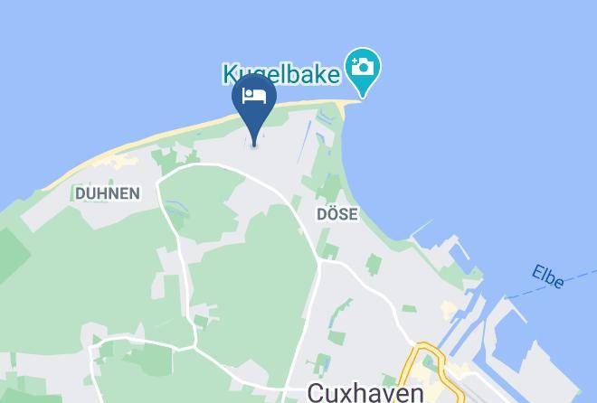 Cuxhaven - Ferienwohnungen Cuxhaven Dose Schrader Maps