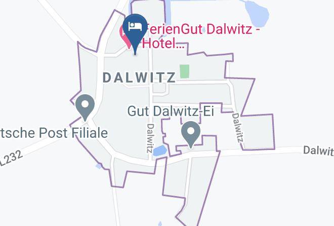 Rostock - Ferienwohnungen Dalwitz Maps