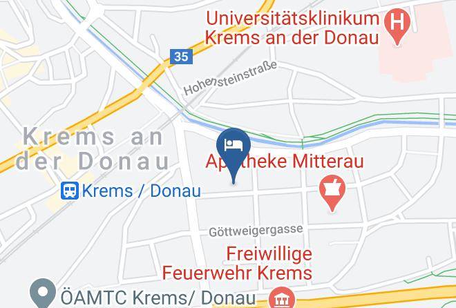 Krems An Der Donau - Ferienwohnungen Dr Neubert Maps