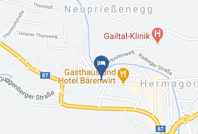 Hermagor - Ferienwohnungen Dzido Maps