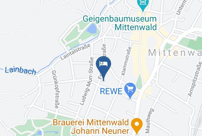 Garmisch Partenkirchen - Ferienwohnungen Fehlhaber Mittenwald Maps