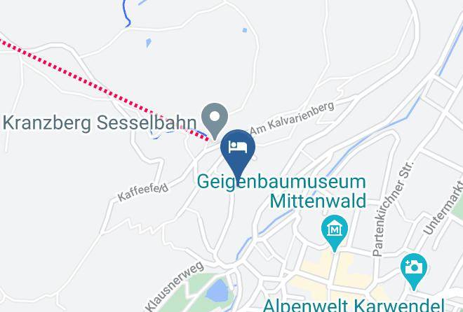 Garmisch Partenkirchen - Ferienwohnungen Fichtl Maps