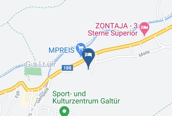Landeck - Ferienwohnungen Maps