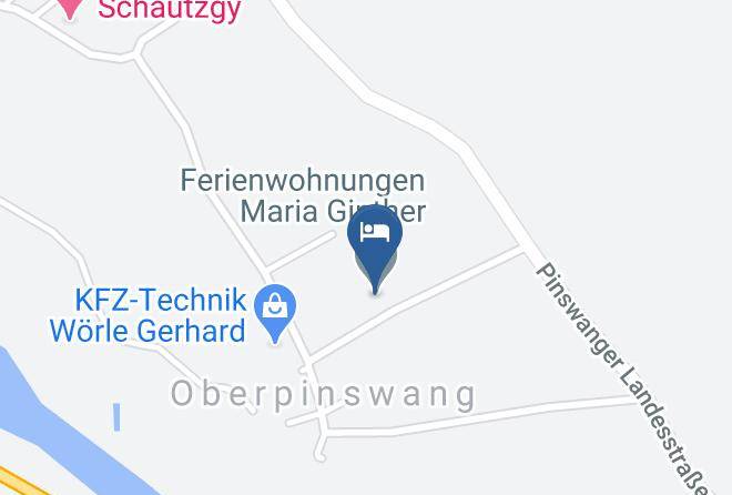 Reutte - Ferienwohnungen Maria Ginther Maps
