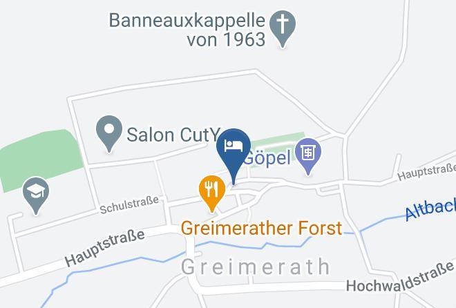 Trier Saarburg - Ferienwohnungen Greimerather Forst Maps