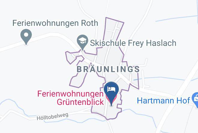 Oberallgau - Ferienwohnungen Gruntenblick Maps