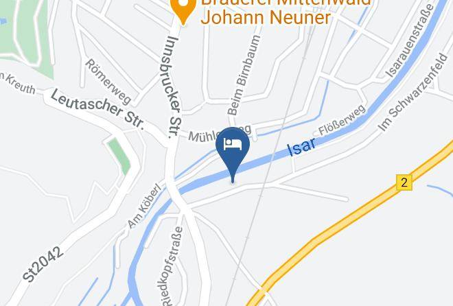 Garmisch Partenkirchen - Ferienwohnungen Haus Alpengarten Maps