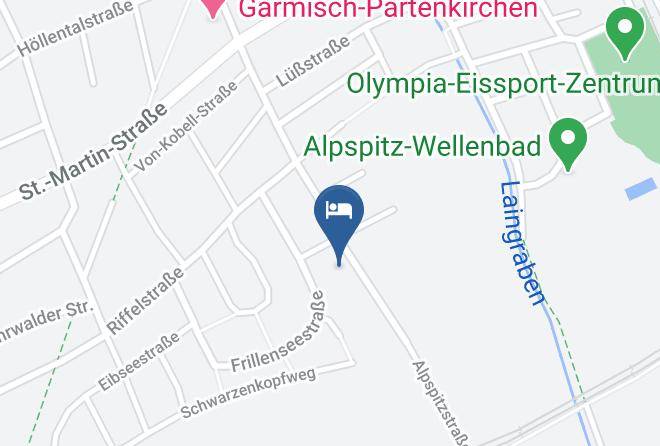Garmisch Partenkirchen - Ferienwohnungen Haus Anton Maps