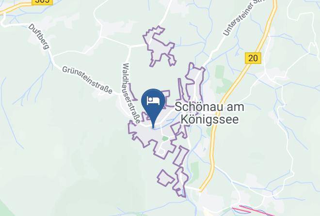 Berchtesgadener Land - Ferienwohnungen Haus Maria Maps