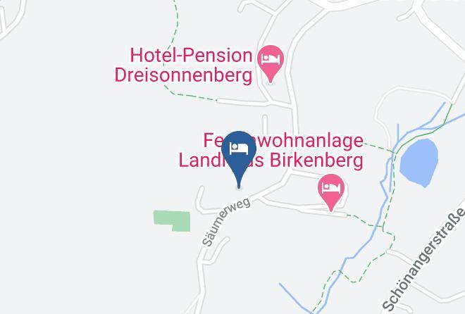 Freyung Grafenau - Ferienwohnungen Haus Panorama Maps