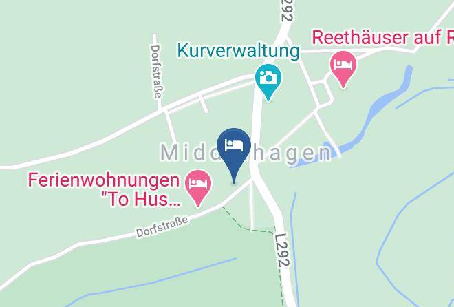 Vorpommern Rugen - Ferienwohnungen Haus Rosengarten Maps
