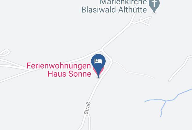 Breisgau Hochschwarzwald - Ferienwohnungen Haus Sonne Maps
