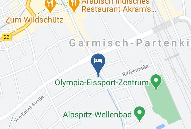 Garmisch Partenkirchen - Ferienwohnungen Helga Bertignol Sailer Ferienwohnung Uhde Maps