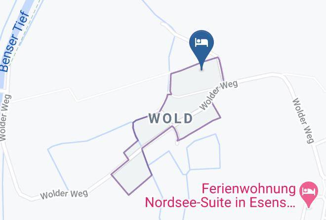 Wittmund - Ferienwohnungen Hof Luck Maps