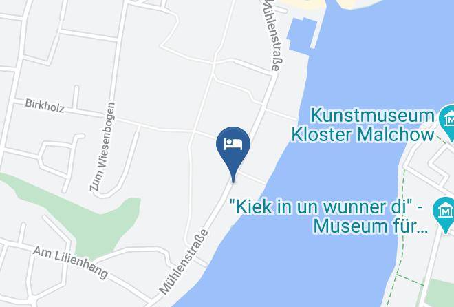 Mecklenburgische Seenplatte - Ferienwohnungen In Der Alten Tuchfabrik Malchow Maps