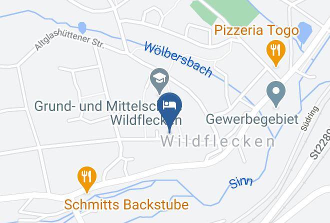Bad Kissingen - Ferienwohnungen Karuth Maps