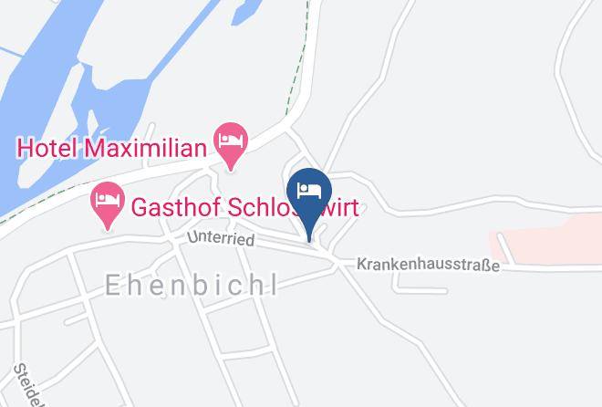 Reutte - Ferienhauschen Kathrein Maps