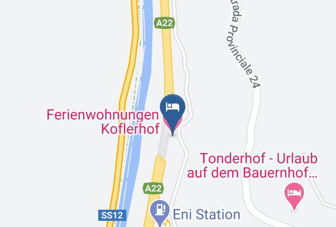 Bolzano - Ferienwohnungen Koflerhof Maps