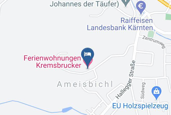 Klagenfurt - Ferienwohnungen Kremsbrucker Maps
