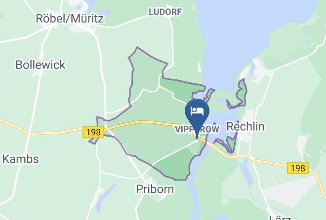 Mecklenburgische Seenplatte - Ferienwohnungen Lindenhof Vipperow Maps