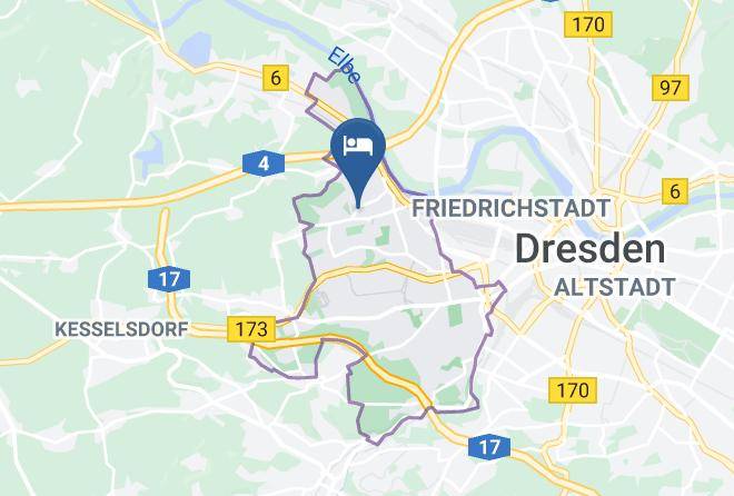 Dresden - Ferienwohnungen Lucke Maps