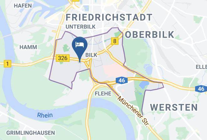 Dusseldorf - Ferienwohnungen Markowski Maps