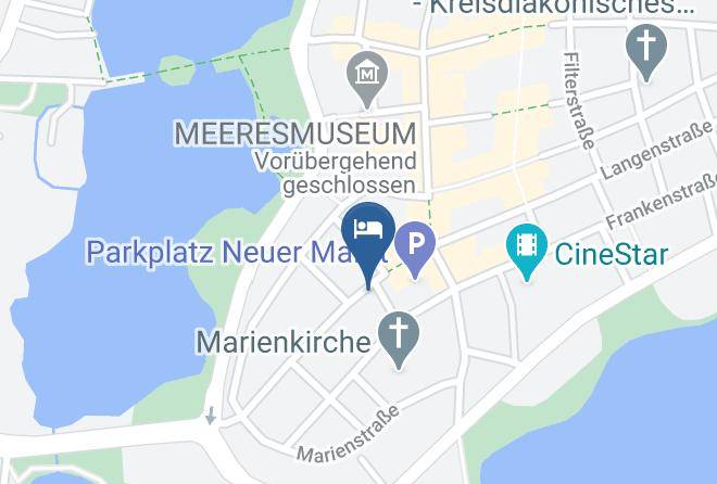 Vorpommern Rugen - Ferienwohnungen Neuer Markt Maps