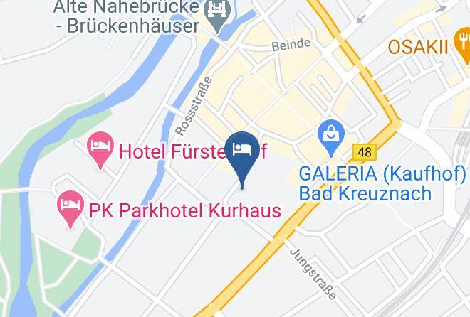 Bad Kreuznach - Ferienwohnungen Pies Maps