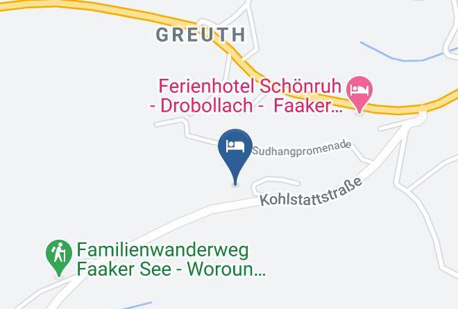 Villach - Ferienwohnungen Pirker Maps