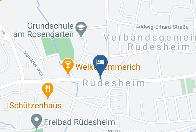 Bad Kreuznach - Ferienwohnungen Rosengarten Maps