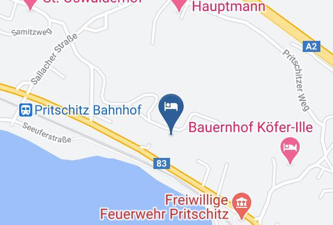 Klagenfurt Land - Ferienwohnungen Salmen Maps