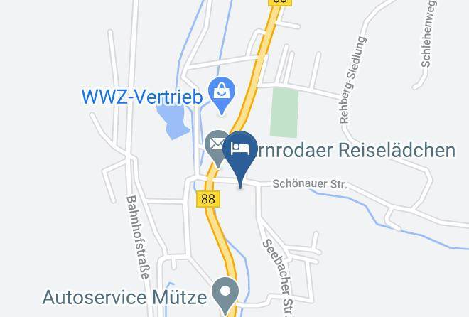 Wartburgkreis - Ferienwohnungen Saskia Harseim Maps