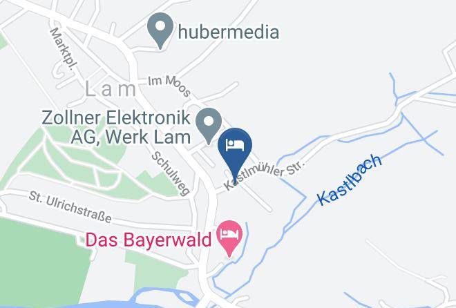 Cham - Ferienwohnungen Seidl Haus Sonnenschein Maps