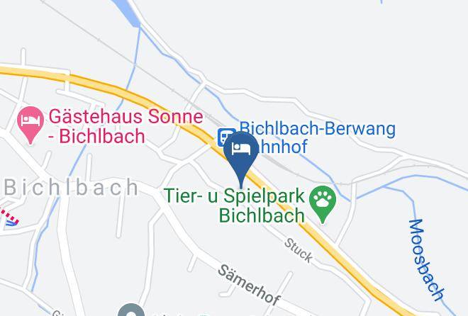Reutte - Ferienwohnungen Sonn Alm Maps
