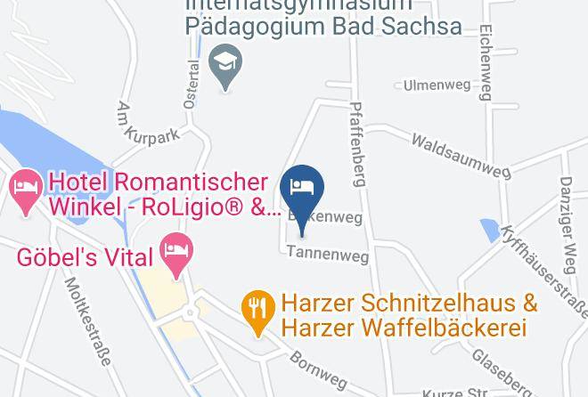 Gottingen - Ferienwohnungen Theresia Mit Hallenbad Maps