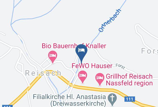Hermagor - Ferienwohnungen Traar Maps