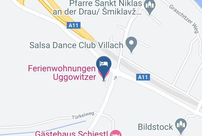 Villach - Ferienwohnungen Uggowitzer Maps