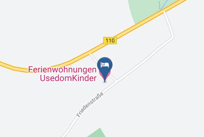 Vorpommern Greifswald - Ferienwohnungen Usedomkinder Maps