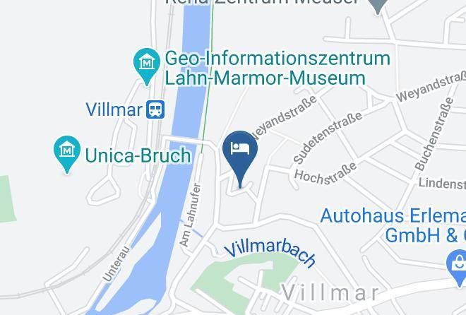 Limburg Weilburg - Ferienwohnungen Villmar Haus Unterm Kirschbaum Maps