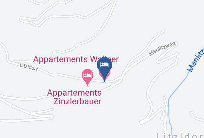 Zell Am See - Ferienwohnungen Wallner Maps