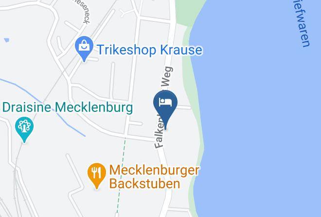 Mecklenburgische Seenplatte - Ferienwohnungen Waren See 7010 Maps