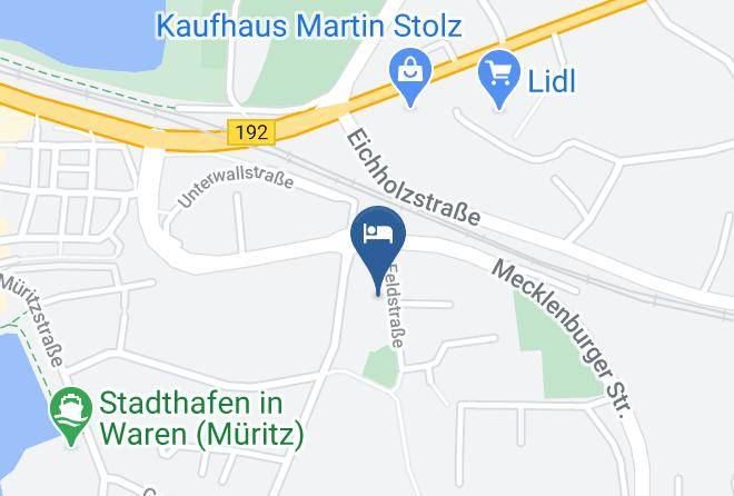 Mecklenburgische Seenplatte - Ferienwohnungen Waren See 7590 Maps
