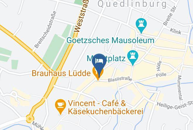 Harz - Ferienwohnungquedlinburg Maps